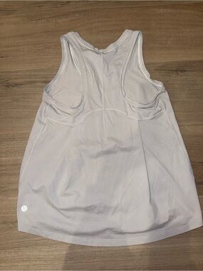 lululemon athletica light grey Racerback Workout Tank